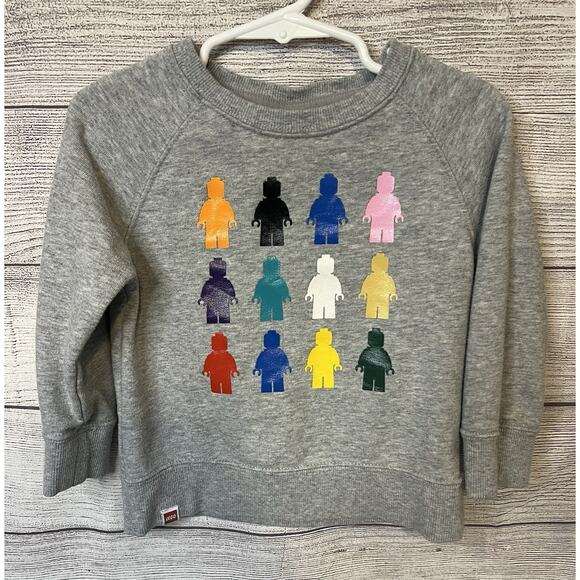 Target Other - Lego X Target Toddler Minifigures Long Sleeve Graphic sweatshirt 2T